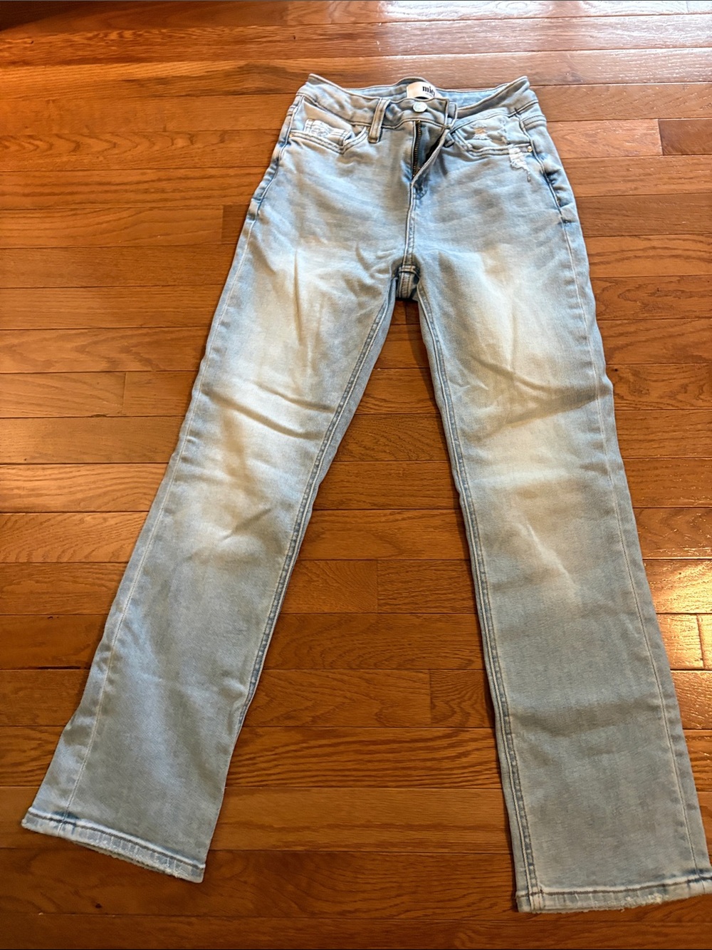 Light Wash Wide-Leg Women's Flare Jeans